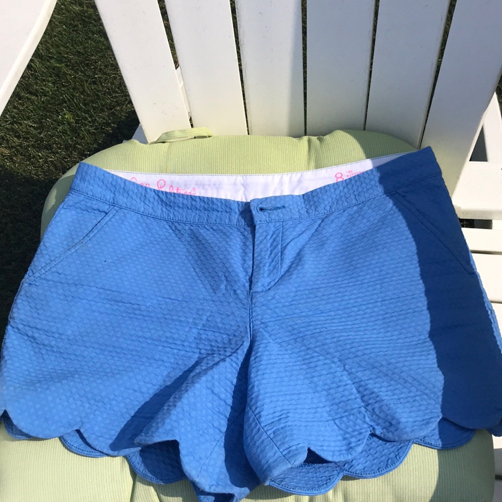 Lily Pulitzer Buttercup Short w Scalloped Bottom